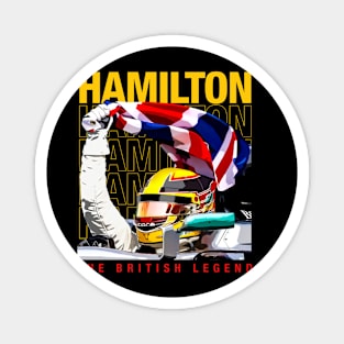 Lewis Hamilton Legend Magnet